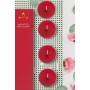 Afrodizyak Kokulu Tealight Mum Maxi Boy 4 Ad , Büyük Boy Tealight